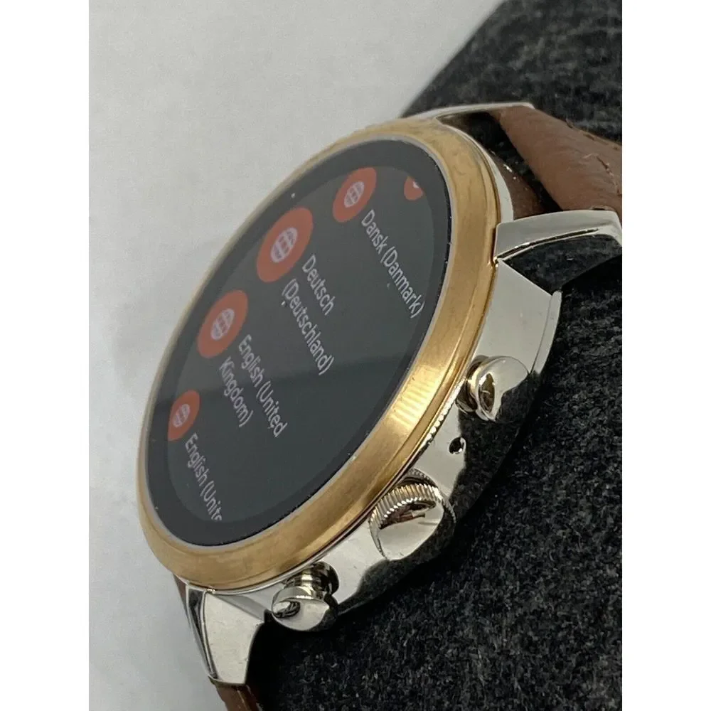 Fossil Gen 4 Authentic Digital Dial Smart Watch Custom Band FTW6016 LT327
